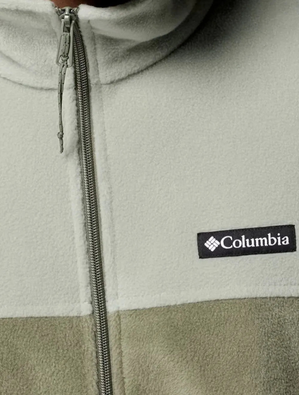 Jaqueta Columbia Masculina Fleece Steens Mountain Full Zip Verde/Verde Claro