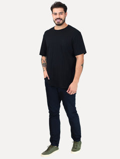Camiseta Aramis Masculina Mercerizedo Interlock Preta