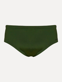Sunga John John Masculina Zayn Black Logo Lateral Verde Militar