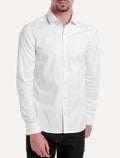 Camisa John John Masculina New Slim Logo Branca