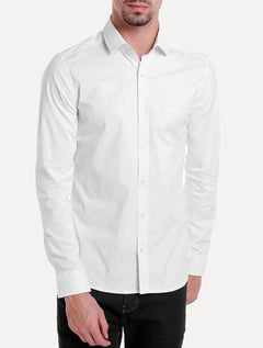 Camisa John John Masculina New Slim Logo Branca