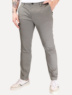 Calça Armani Exchange Masculina Social Stretch Chino Cinza