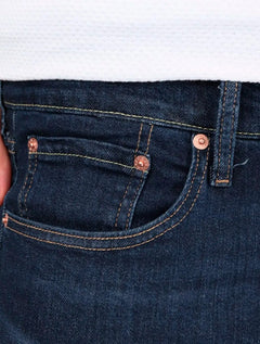 Calça Levis Jeans Masculina 512 Slim Taper Stretch Azul Marinho