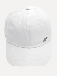 Boné Ellus Masculino Metal Logo Branco