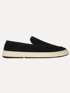 Tênis Osklen Masculino Slip On Camurça Moc Soho Soft Preto
