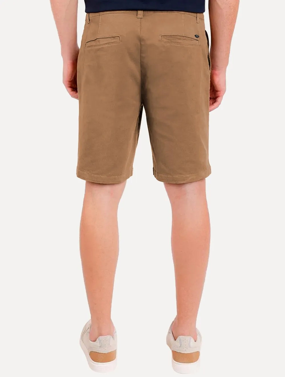 Bermuda Aramis Masculina Chino Cotton Sarja Cáqui