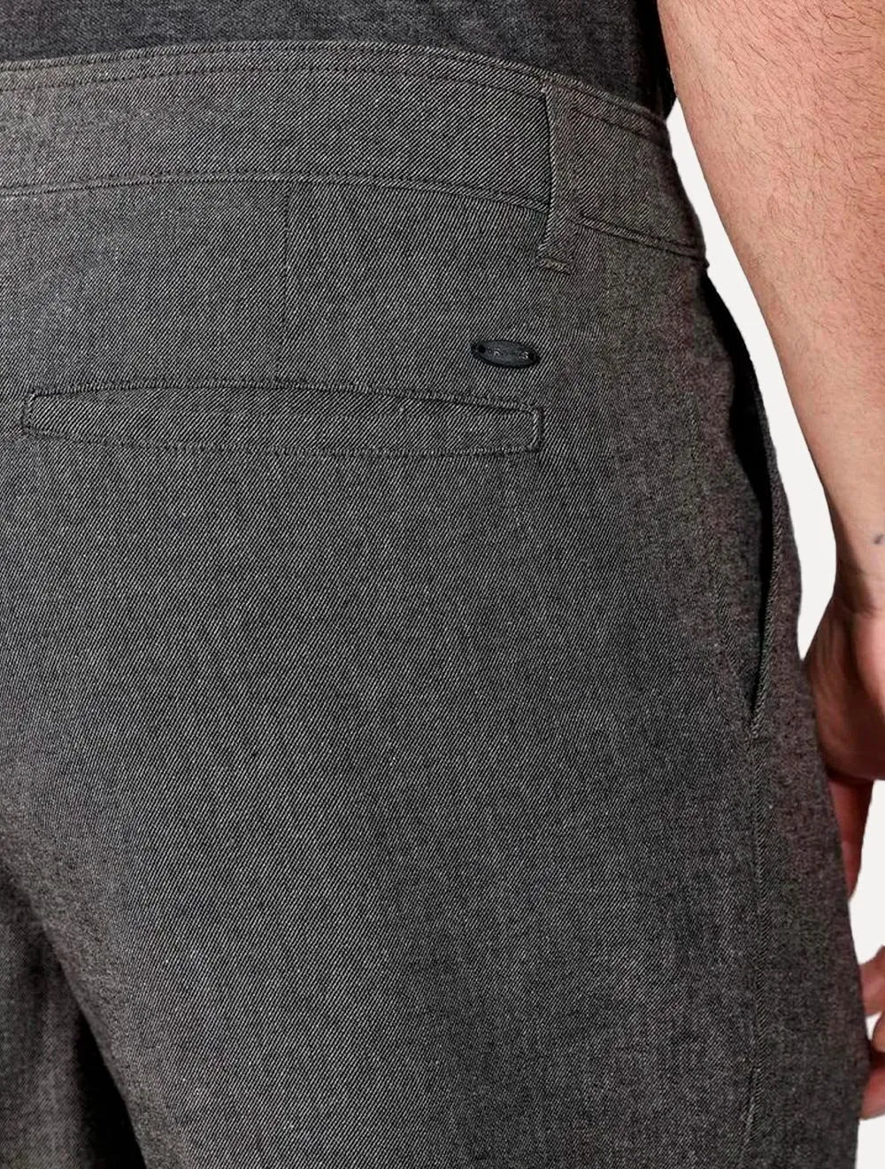 Bermuda Aramis Masculina Chino Oxford Preta