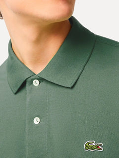Polo Lacoste Masculina L.12.12 Forest Dark Verde
