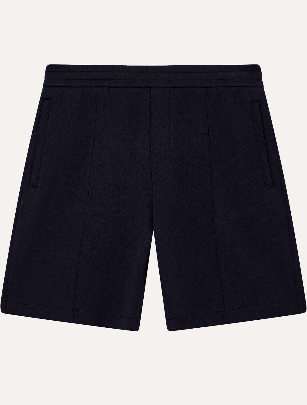 Bermuda Emporio Armani Masculina Malha Dupla Preta