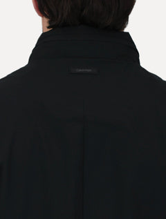 Casaco Calvin Klein Masculino Corta Vento Hoodie Pocket Preta