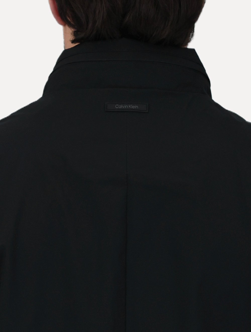 Casaco Calvin Klein Masculino Corta Vento Hoodie Pocket Preta