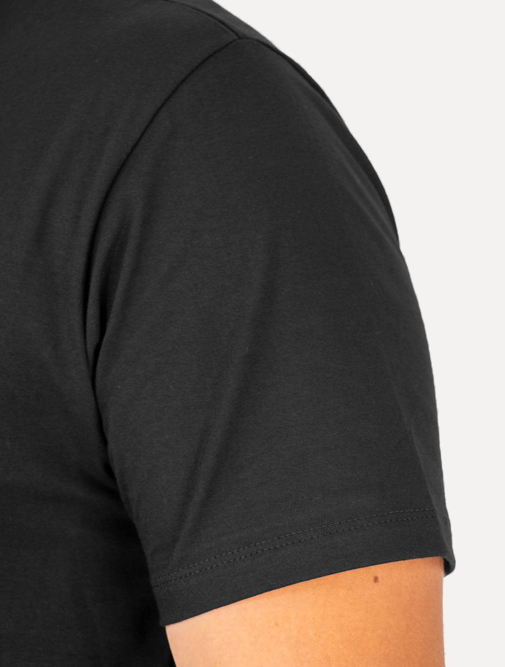 Camiseta John John Masculina Regular New Divided Preta