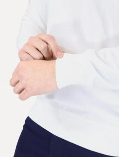 Moletom Tommy Hilfiger Masculino Stacked Sweatshirt Branco