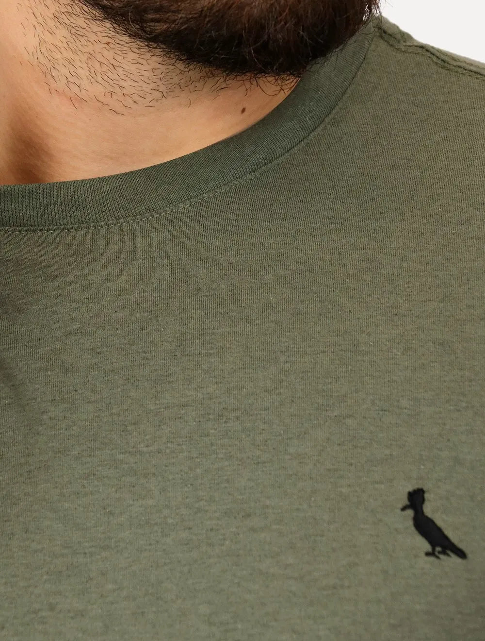 Camiseta Reserva Masculina Regular Paris Verde Militar