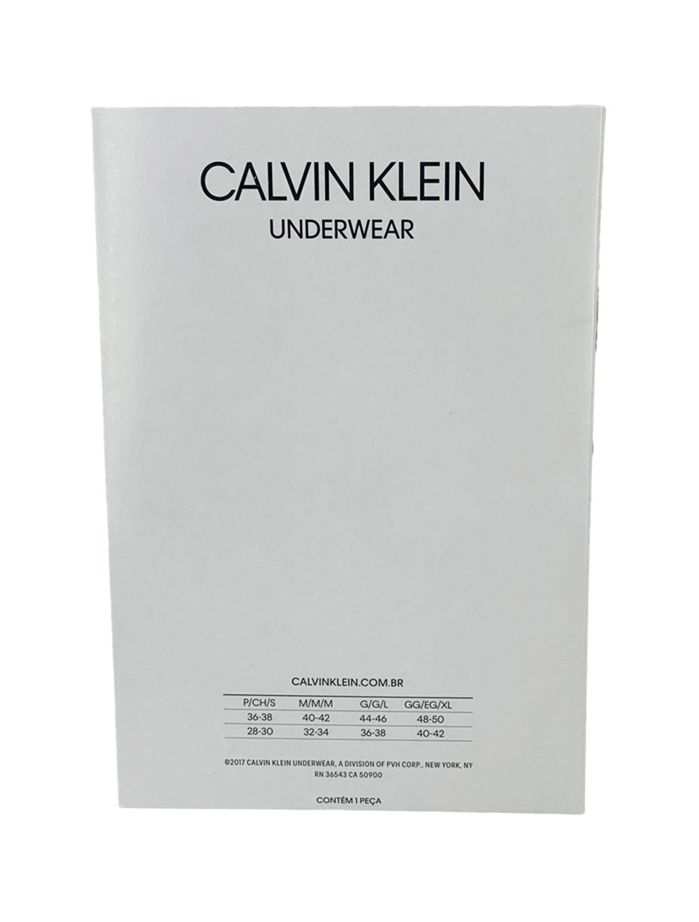 Cueca Calvin Klein Trunk Seamless Mescla Duo Azul Marinho
