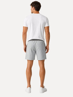 Short Dudalina Masculino Relax Classic Cinza Claro