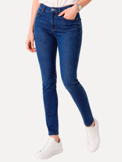 Calça Levis Jeans Feminina 721 Skinny High Rise Azul Marinho