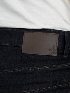 Calça Dudalina Jeans Masculina Concept Stretch Five Pockets Browm Icon Escura