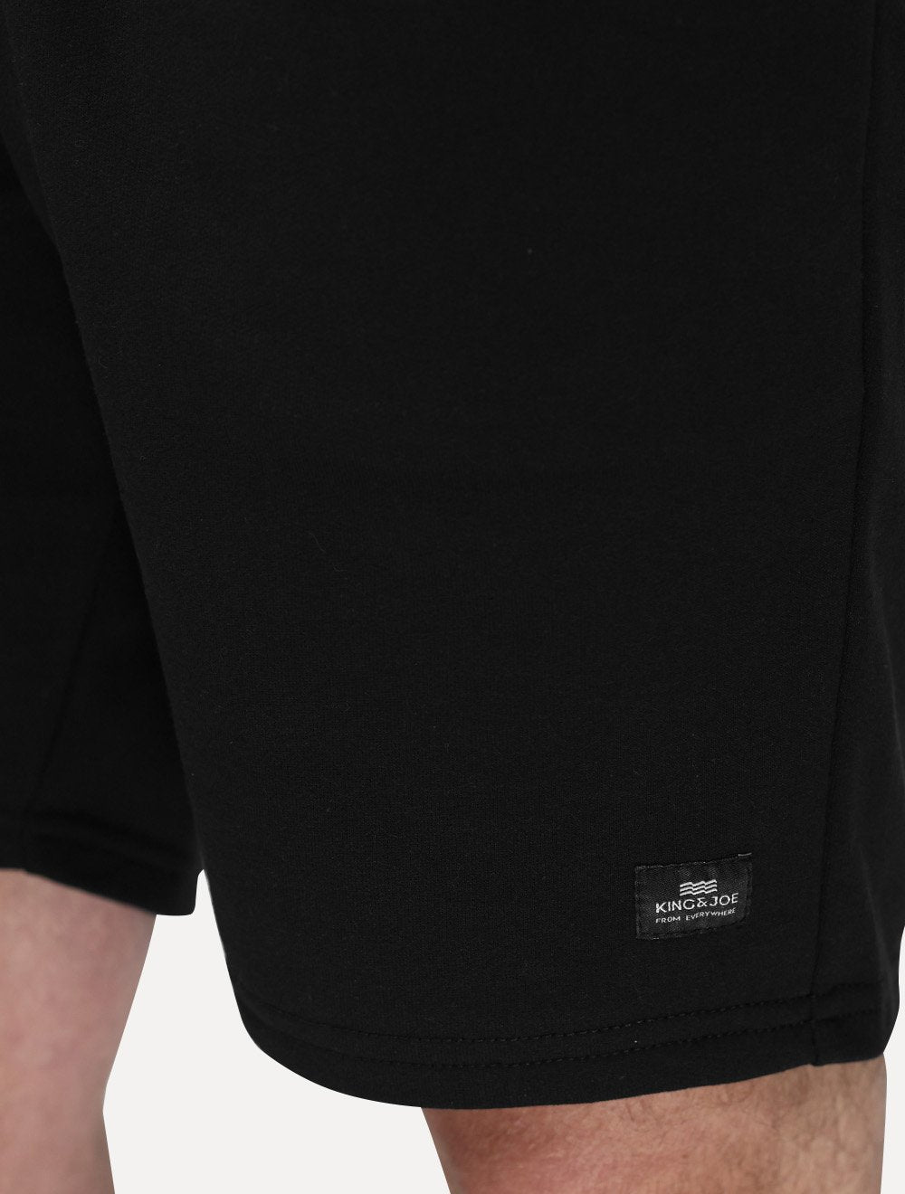 Bermuda King & Joe Masculina Moletom Comfort Logo Preta