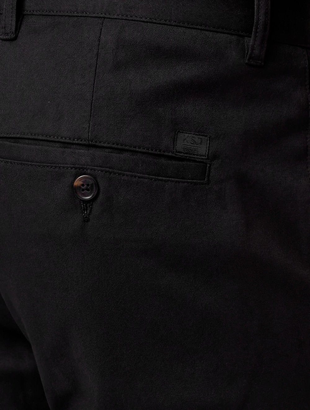 Calça King & Joe Masculina Malha Slim Comfort Alfa Preta