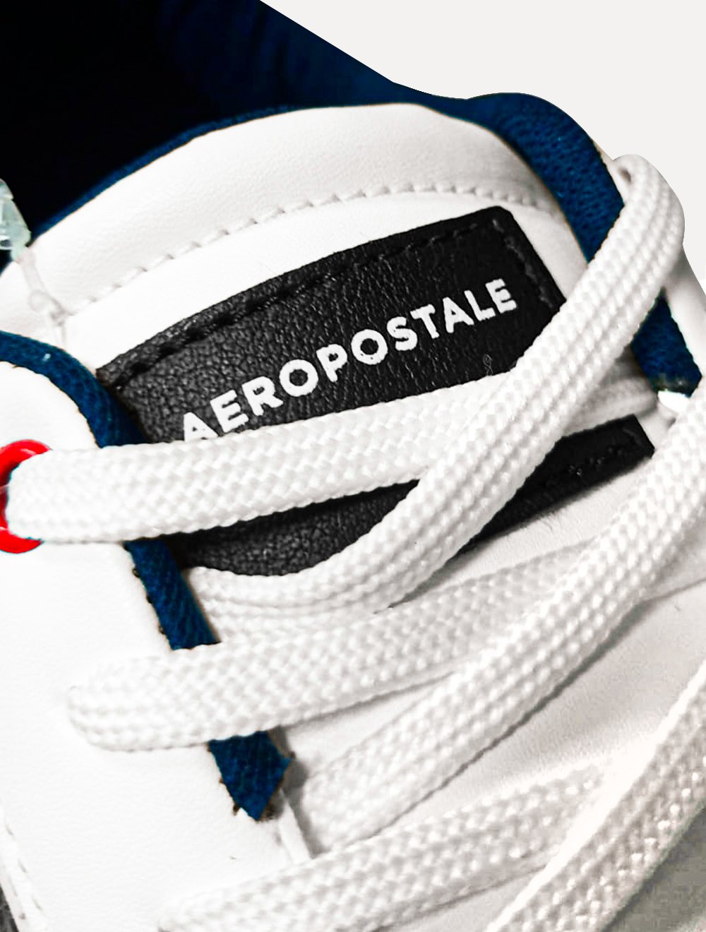 Tênis Aeropostale Masculino Casual Santorine Napa Dubai Navy Red Branco