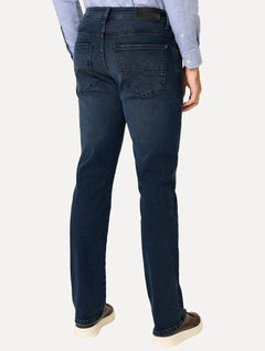 Calça Dudalina Jeans Masculina Right Vintage Azul Médio