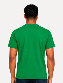 Camiseta Calvin Klein Jeans Masculina New Re Issue Frontal Logo Verde