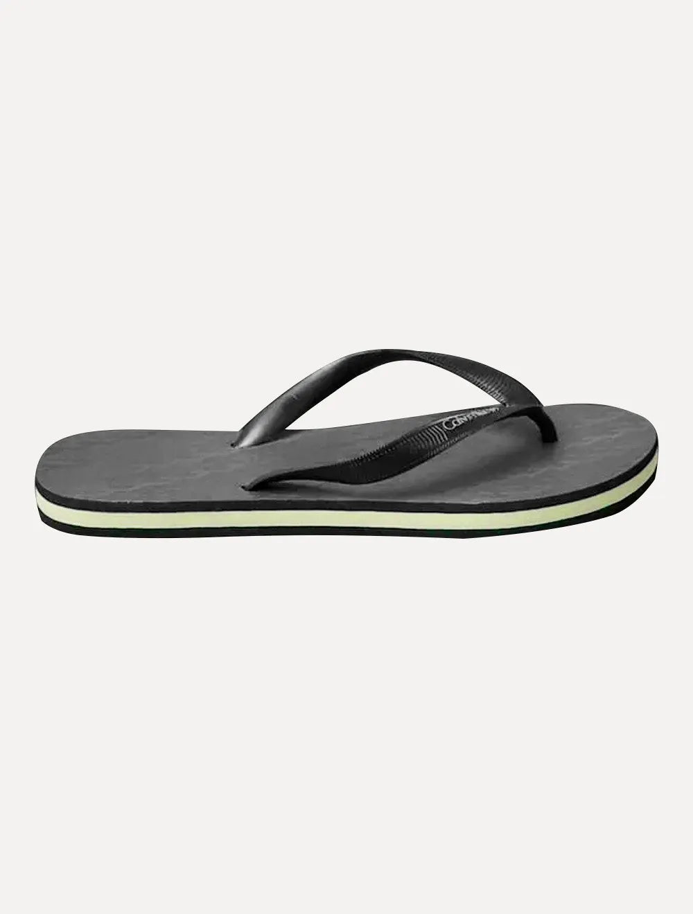 Chinelo Calvin Klein Swimwear CK Monogram Preto