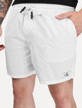 Short Calvin Klein Jeans Sarja Masculino Color Elastic Branco