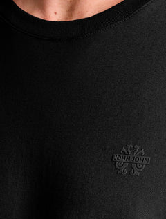 Camiseta John John Masculina Regular Fit Light Transfer Preto