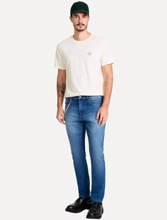 Camiseta John John Masculina Regular Fit Brand Off White