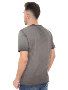 Camiseta John John Masculina Rubber Key Transfer Chumbo