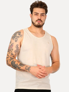 Regata Reserva Masculina Linho Woodpecker Natural Off-White