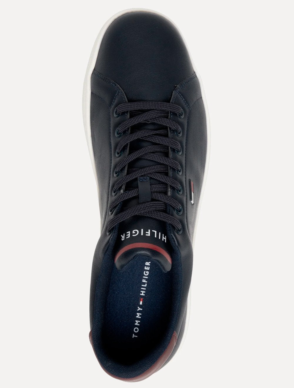 Tênis Tommy Hilfiger Masculino Flag Low Cut-Lace Up Azul Marinho