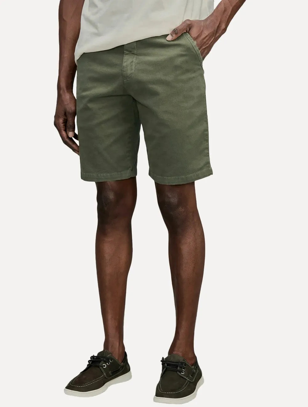 Bermuda Reserva Masculina Casual Copper Verde Militar