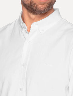 Camisa Levis Masculina Relaxed Oxford Authentic Button Up Branca