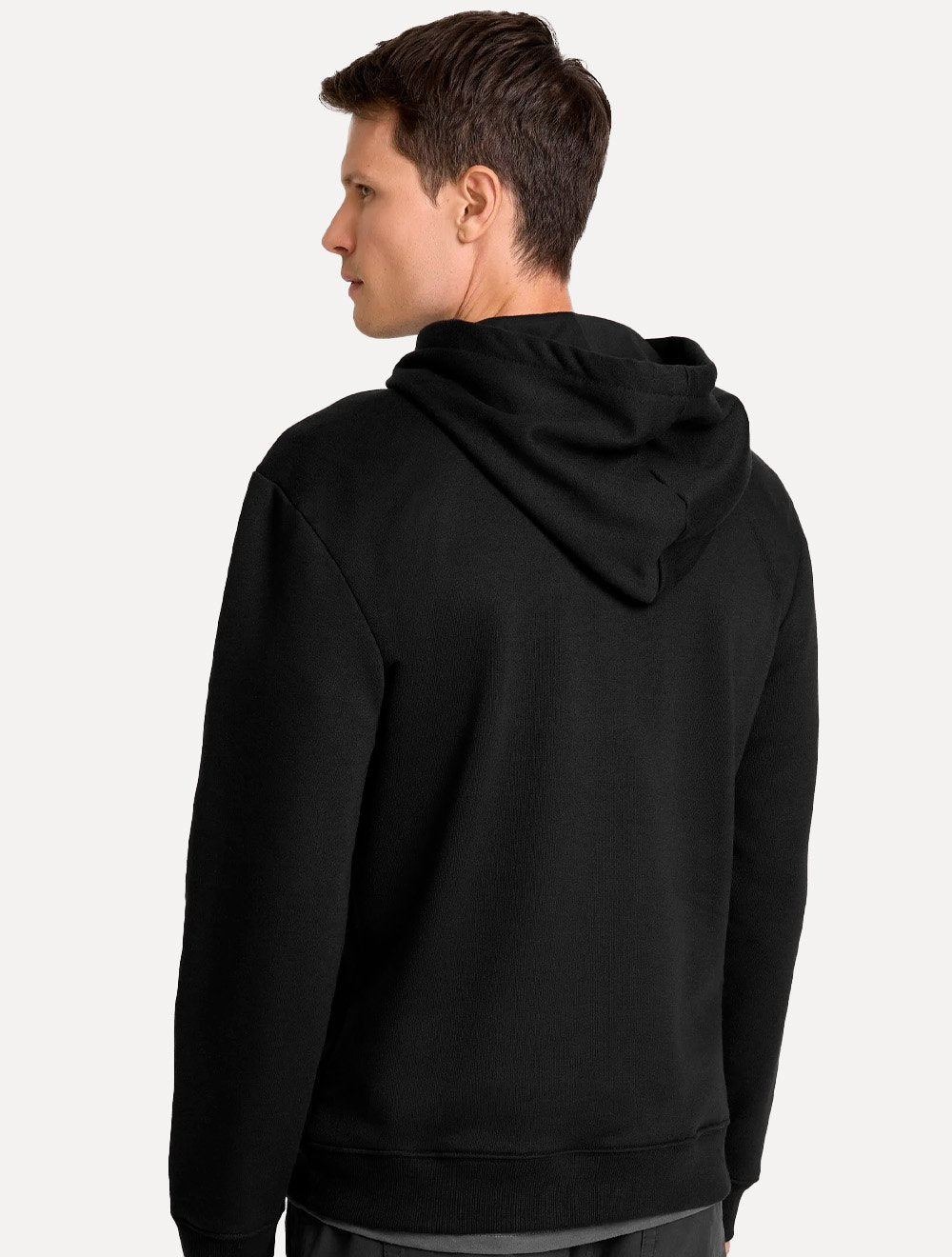 Moletom John John Masculino Embossed Capuz Logo Preto