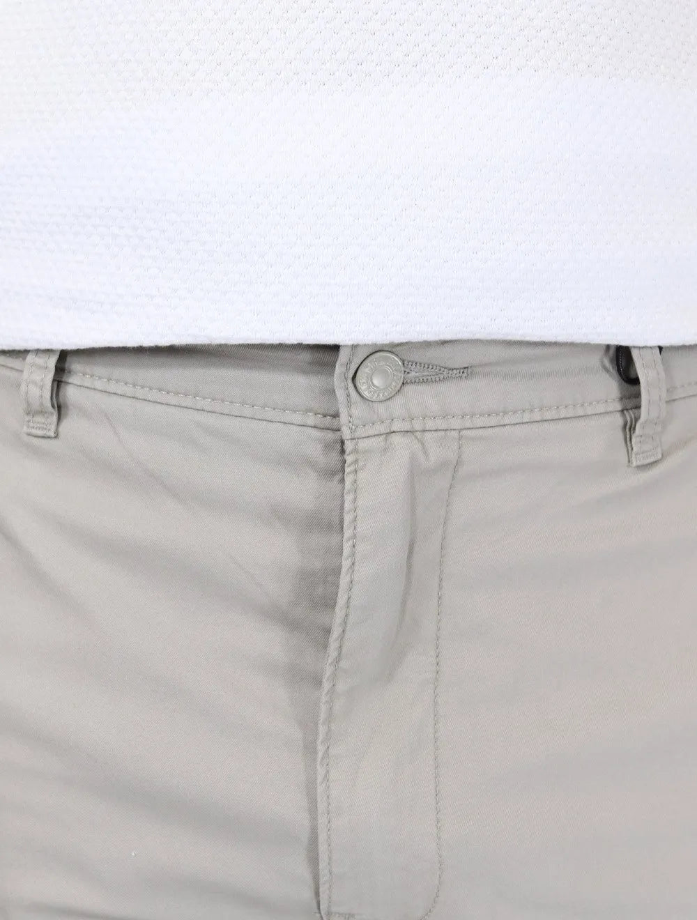 Bermuda Levis Masculina Sarja XX Chino Relaxed Short II Cinza
