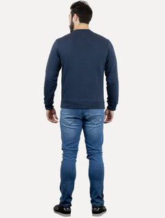 Moletom Levis Masculino Crewneck Original Batwing Azul Marinho