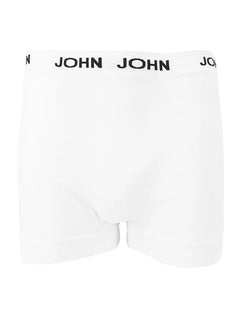Cueca John John Boxer Poliamida Branca 1UN