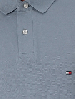 Polo Tommy Hilfiger Masculina Regular Piquet 1985 Azul Eclesiástico