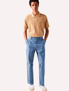 Camisa Polo Lacoste Masculina L.12.12 Cáqui