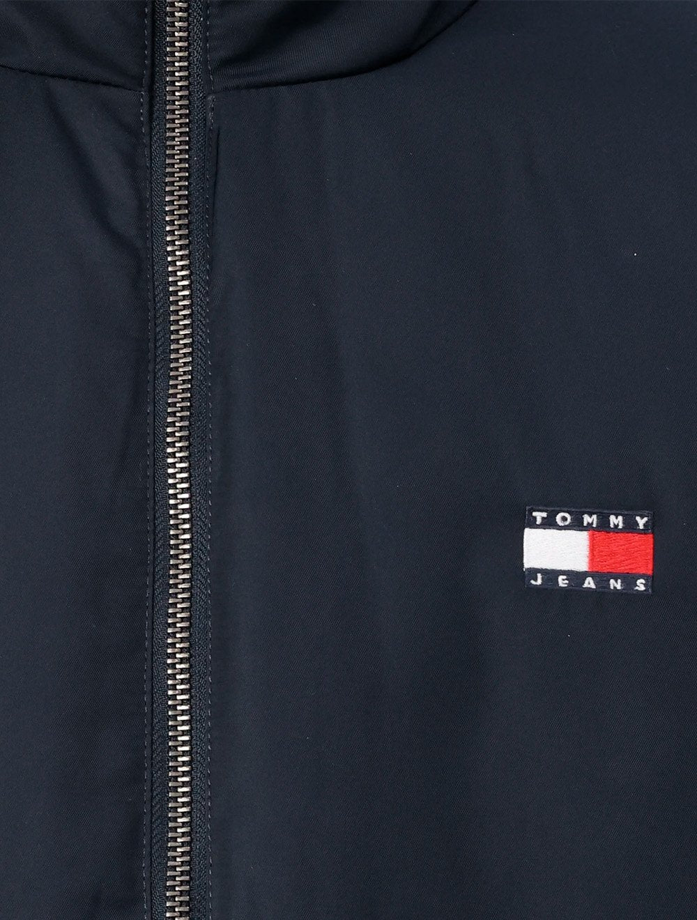 Jaqueta Tommy Jeans Masculina Essential Padded Logo Collar Azul Marinho