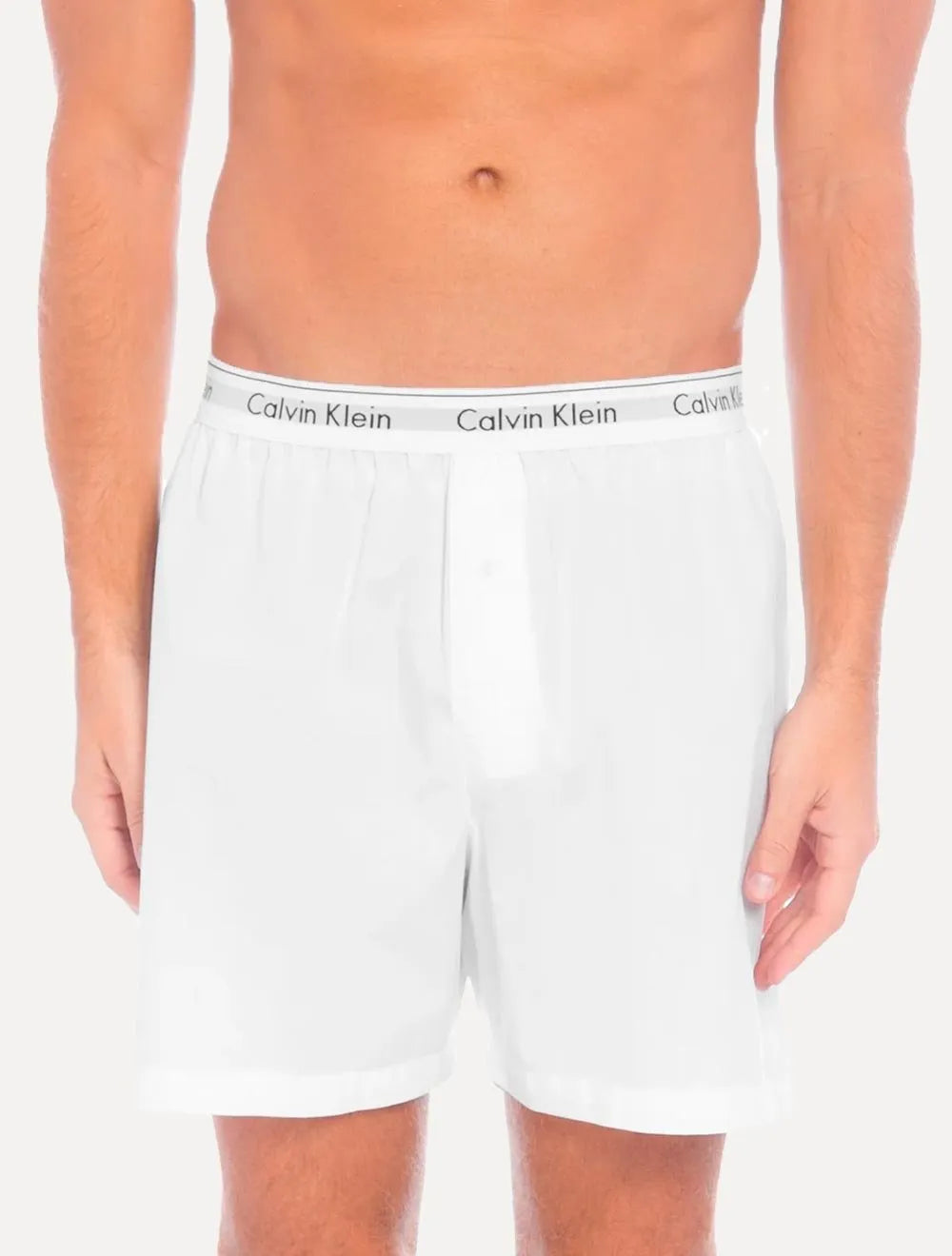 Cueca Calvin Klein Samba Canção Tricoline Branca