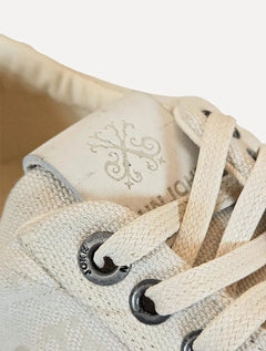 Tênis John John Masculino Lona Canvas Overlay Off-White