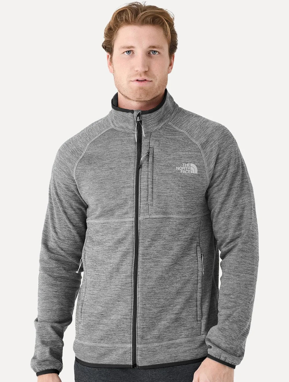 Casaco The North Face Masculina Canyonlands Full Zip Cinza Mescla
