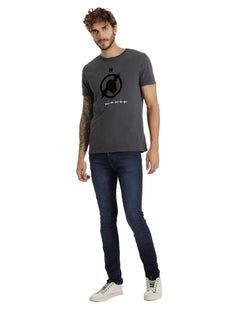 Calça Replay Jeans Masculina Tinmar Skinny Stoned Blue Azul Médio