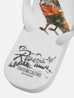 Chinelo Reserva Masculino Woodpecker Camp Branco