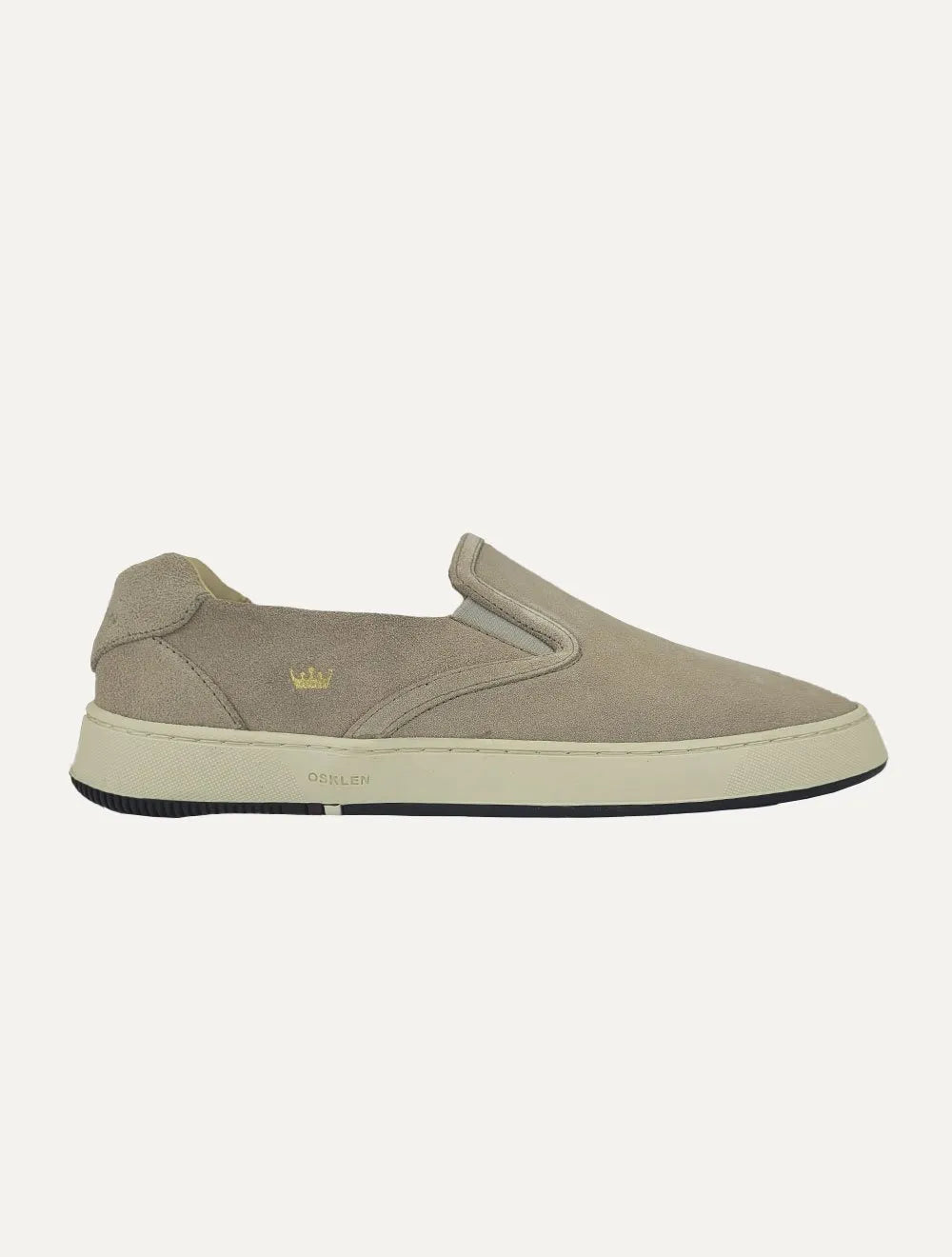 Tênis Osklen Masculino Slip on Bossanova Camurça Off-White