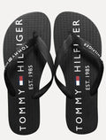 Chinelo Tommy Hilfiger Masculino Rubber Texture Strip Simon 34R Preto/Cinza